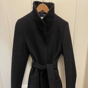 Aritzia Wilfred Appell Cocoon Tie Coat